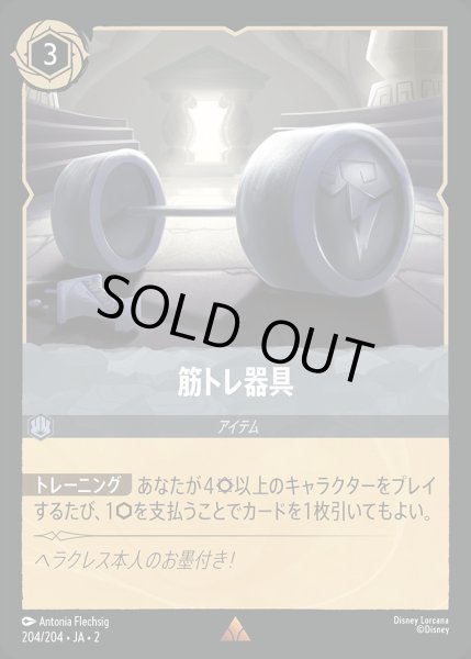 画像1: 《ホイル》筋トレ器具/スティール【アイテム】《JA02 ホイル版204/204》 (1)