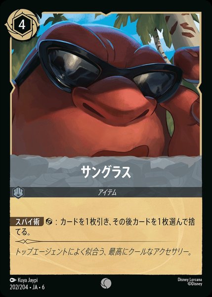 画像1: サングラス/スティール【アイテム】《JA06 202/204》 (1)